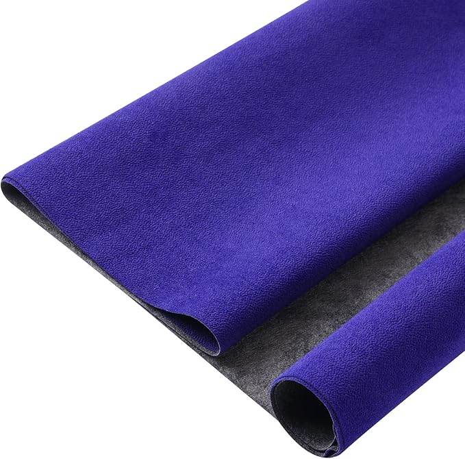 Removable Velvet Fabric Self Adhesive Felt Fabric Liner Blue Velvet Drawer Liner by GAOTAOBN