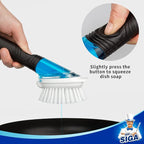 MR.SIGA Soap Dispensing Dish Brush, Kitchen Brush - Image 3