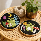 INFUNLY 2 Pack Cute Frog Punch Needle Kit - Image 3