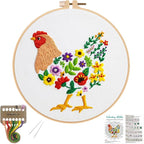 Louise Maelys Hen Embroidery Kit by LouiseMaelys