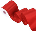 Red 4 Inch 15 Yards Satin Wired Ribbon Easter Ribbons by Simplegoal