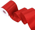 Red 4 Inch 15 Yards Satin Wired Ribbon Easter Ribbons by Simplegoal