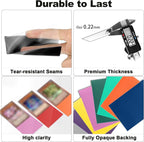 Ruby Card Sleeves 200 Pack Compatible - Image 3