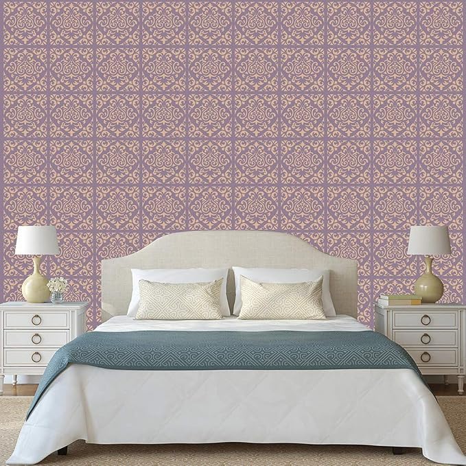 16 Pcs Mandala Stencils for Painting, 6x6 Inch Reusable Geometric Layering - Image 6