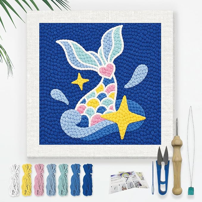 Doodlream Mermaid Tail Needle Kit by Doodlream