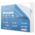 10 Pack of 5 x 7" PET Sheet/Plexiglass Panels 0.04" by CalPalmy