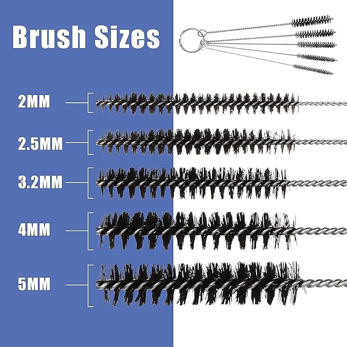 ABEST 3 Set Airbrush Spray Cleaning Repair Tool Kit Stainless steel Needle - Image 3