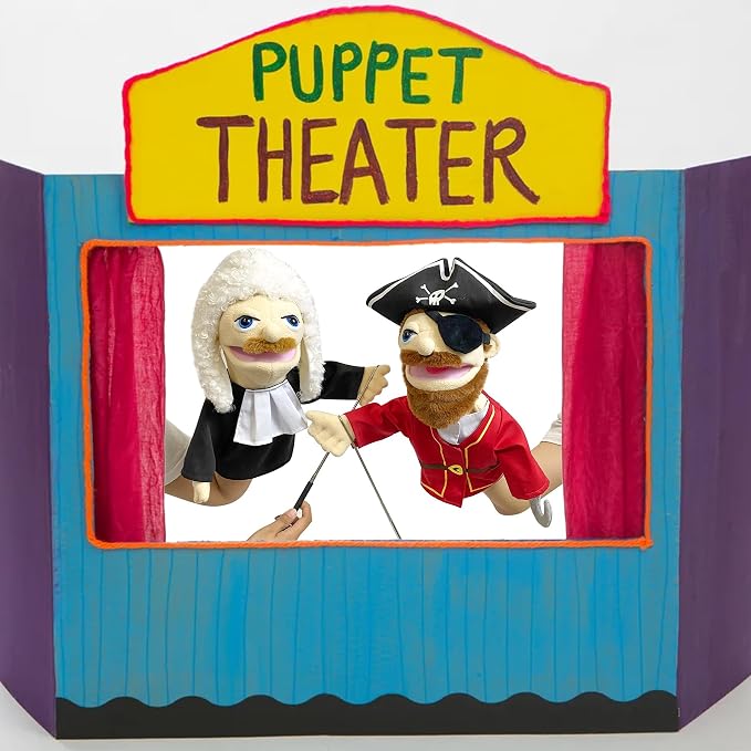 16" Puppets Entriloquist Puppet, Hand Puppets - Image 6