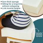 Frienda 1 Pack 6" x 22" x 24" Upholstery High Density Craft Foam Sheets - Image 4