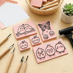 LINSIRON Linocut Kit for Printmaking, Linocut Tools Block Printing Stamp Making - Image 6