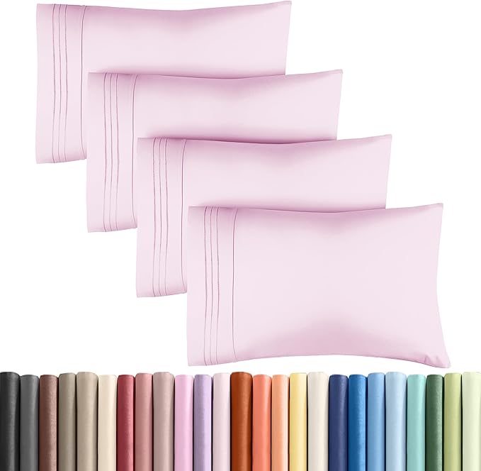 King Pillow Cases Set of 4 by CGKUnlimited