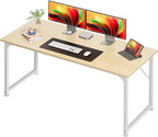 Huuger Computer Desk, 54 Inch Office Desk, Gaming Desk by Huuger