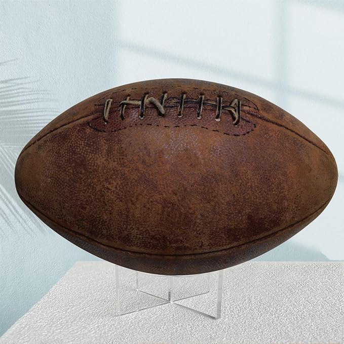Acrylic Ball Stand Holder, Volleyball Rugby Clear Case Rack - Image 7