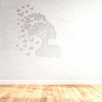TIAMECH A4 Reusable Butterflies Hairstyle Girl Stencil - Image 7