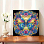 OJTOYART Colorful Butterfly Special Shaped Diamond Painting Kits, 5D Diamond - Image 4