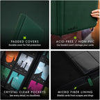 Vault X 9 Pocket Zip Trading Card Binder 360 Cards Exo-Tec | Holds 360 - Image 6