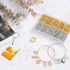 4600Pcs Silver and Gold Jump Rings - Image 2