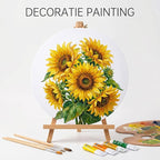 6 Pack 12 Inch Round Canvas Panels - Image 5
