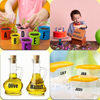 Letter Stickers, Mailbox Numbers, 1 Inch Waterproof Vinyl Alphabet | 1 Inch - Image 5