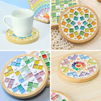 FOCCTS 6 Sets DIY Mosaic Coaster Kit - Image 4