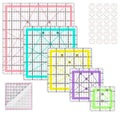 Quilting Rulers, 5 Quilting Square Rulers, Quilting Rulers and Templates by HUIFARI