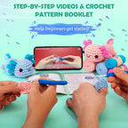 Crochetta Crochet Kit for Beginners, Beginner Crochet Starter Kit w - Image 3