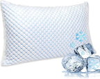 Cooling Pillows for Sleeping, Shredded Memory Foam Cooling Pillow for Hot by Unknown