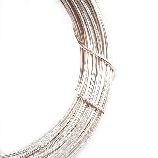 CRAFT WIRE 20 Gauge, 925 Sterling Silver Wire Half Hard Made in USA - 10FT | - Image 2