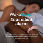 Homedics WakeBand Silent Vibrating Alarm Wristband, Ultra-Light Comfortable - Image 2