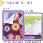 Tintnut Swirl Permanent Vinyl 8 Sheets 12"x10" Tie Dye Adhesive Vinyl | - Image 4