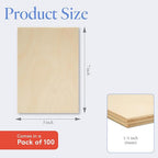 1/4 Inch Baltic Birch Plywood 6 mm B/BB Grade Craft Wood, - Image 2