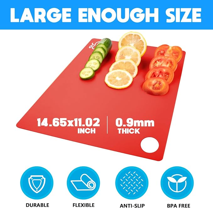 GoodLuck 7 Pieces Flexible Cutting Boards - Image 2