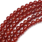 MJDCB Natural Stone Bead Red Cornelian Gemstone Loose Beads - Image 5