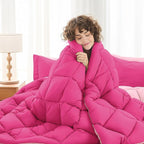 MUXHOMO 7 Pieces King Comforter Set, Reversible Bed in a Bag King Size - Image 4