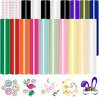 VINYL FROG Permanent Adhesive Vinyl Bundle 20 Pack Glossy Permanent Vinyl by VINYLFROG