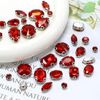 Sew on Rhinestone, Bags and Sewing Accessories，Red - Image 5
