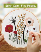 Santune 3 Sets Embroidery Kit, Cross Stitch Kits - Image 5