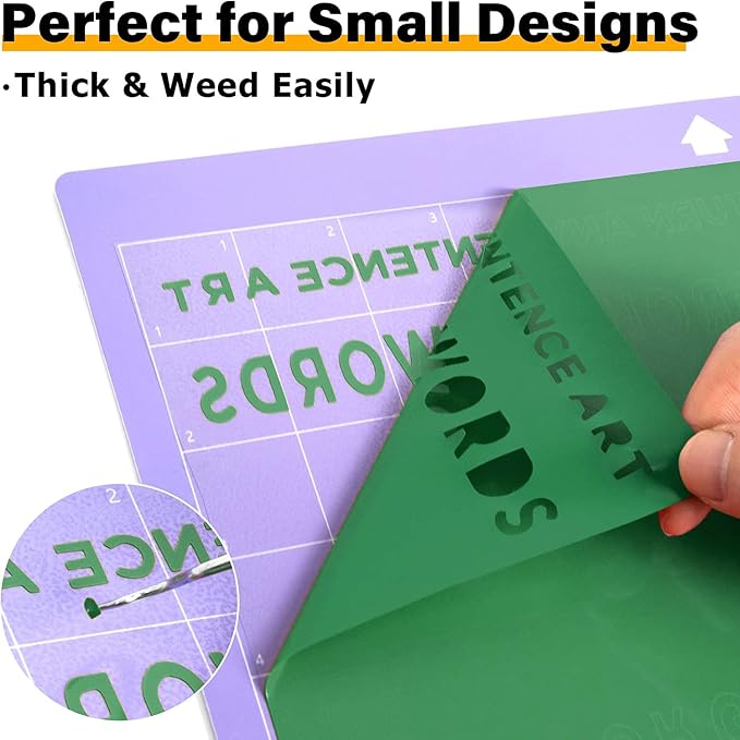 HTVRONT Heat Transfer Vinyl Green HTV Rolls, HTV Vinyl - Image 4