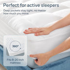 Cloud-Like King Mattress Topper - Image 5