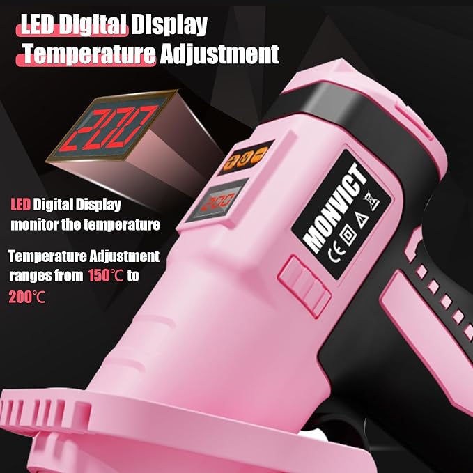 MONVICT Cordless Hot Glue Gun - Image 2