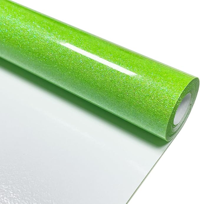 Neon Green Heat Transfer Vinyl 12" x 8 ft HTV by MerryMade