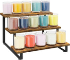 ELITEROO 3 Tier Wooden Display Riser Stand, Portable Products Display Shelf by ELITEROO