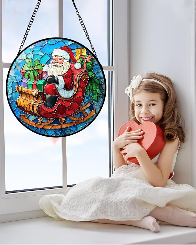 DASTOLL Stained Glass Window Hanging - Image 4
