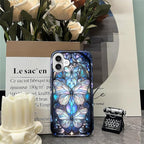 ZHEGAILIAN Case for iPhone 16, Stained Glass Butterfly Aesthetic Durable - Image 7