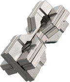 BePuzzled | Hourglass Hanayama Metal Brainteaser Puzzle Mensa Rated Level 6 - Image 2
