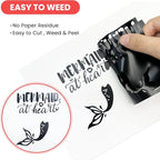 Matte Black Permanent Vinyl, Adhesive Vinyl - Image 4