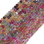 4mm 90pcs Colorful Tourmaline Tiny Gemstone Beads - Image 8