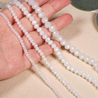 300pcs 8mm Crystal Glass Beads for Jewelry Making Faceted Rondelle Flat - Image 3