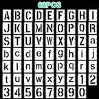 Augshy 2 Inch Letter Stencils for Painting - Image 8