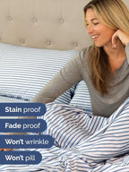 Extra Deep Split King Sheet Set - Image 4